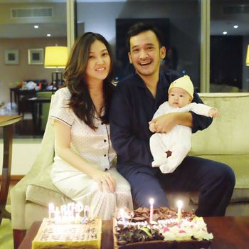 Sarwendah dan Ruben Onsu