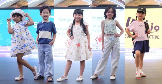 Koleksi Summer Runway 2026 digelar di Main Atrium, East Mall Grand Indonesia menampilkan koleksi dari Mothercare, Gingersnaps, dan Wilio sebagai inspirasi fashion anak dan kebutuhan keluarga modern.