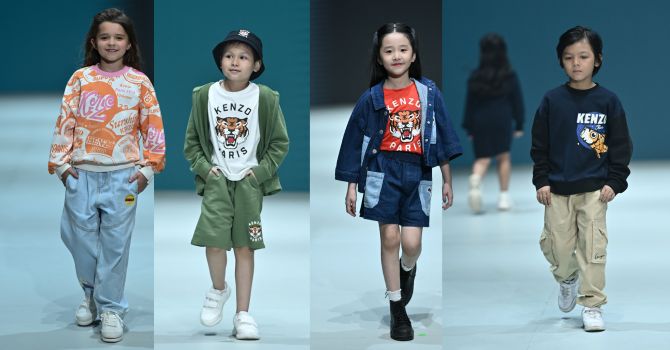 Koleksi KENZO Kids Fall Winter 2025 dengan tema Kenzo Galaxy