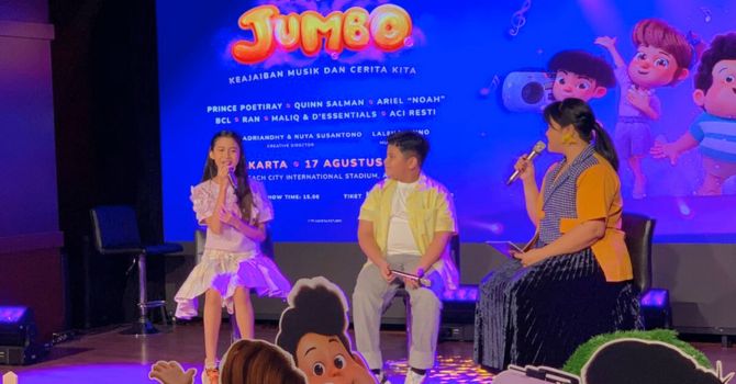 Quinn Salman dan Prince Poetiray juga menjadi bintang utama konser Jumbo