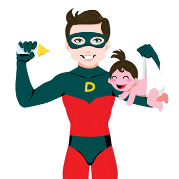 10 Langkah Sukses Jadi Ayah ASI