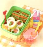 Nasi Gulung Dadar Isi Sosis