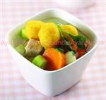 Sup Ayam Bola Singkong