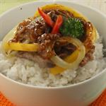 Rice Bowl Daging Paprika