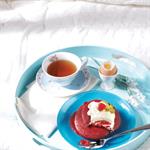 Red Velvet Rasberry Pancake