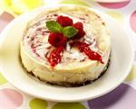 White Chocolate Raspberry Cheese Cake