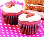Sweet Potato-Pecan Cupcake