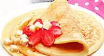 Pancake Stroberi Keju 
