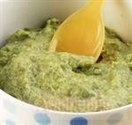 Bubur Ubi Bayam Polong