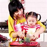 Balita Belajar di Dapur